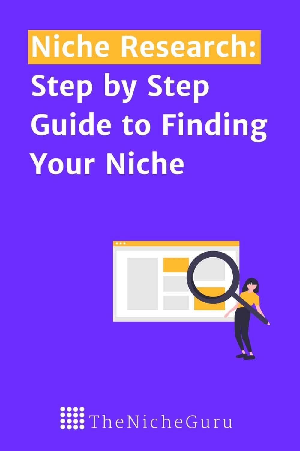 what is a research niche