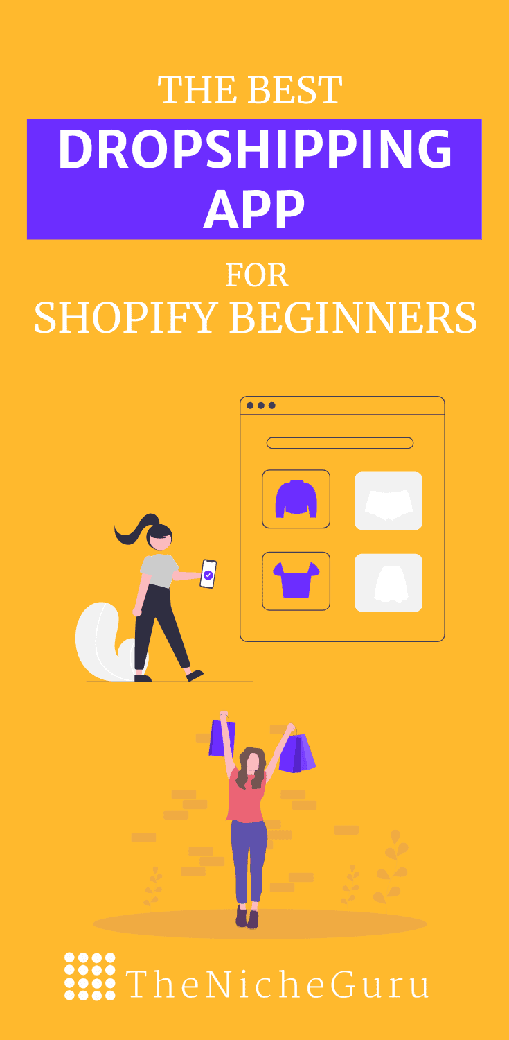 The best dropshipping app for beginnners using Shopify. Review including best products, suppliers and more. #Dropshipping #dropshippingApp #Ecommerce