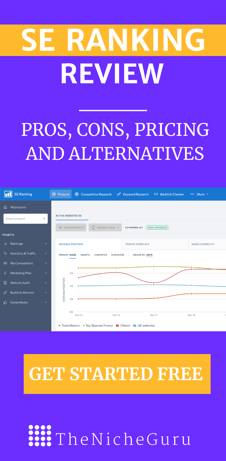 Vous recherchez un outil de référencement compréhensible avec de grandes fonctionnalités, facile à utiliser et abordable ? Consultez cet examen complet du classement SE, un excellent outil de référencement destiné aux entrepreneurs et aux petites entreprises. #SEOTools #SEOSoftware #SEOReview #SERanking