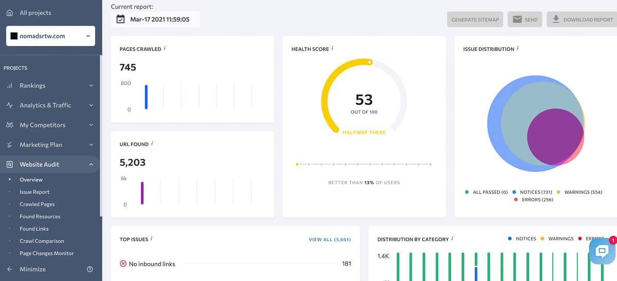 website audit