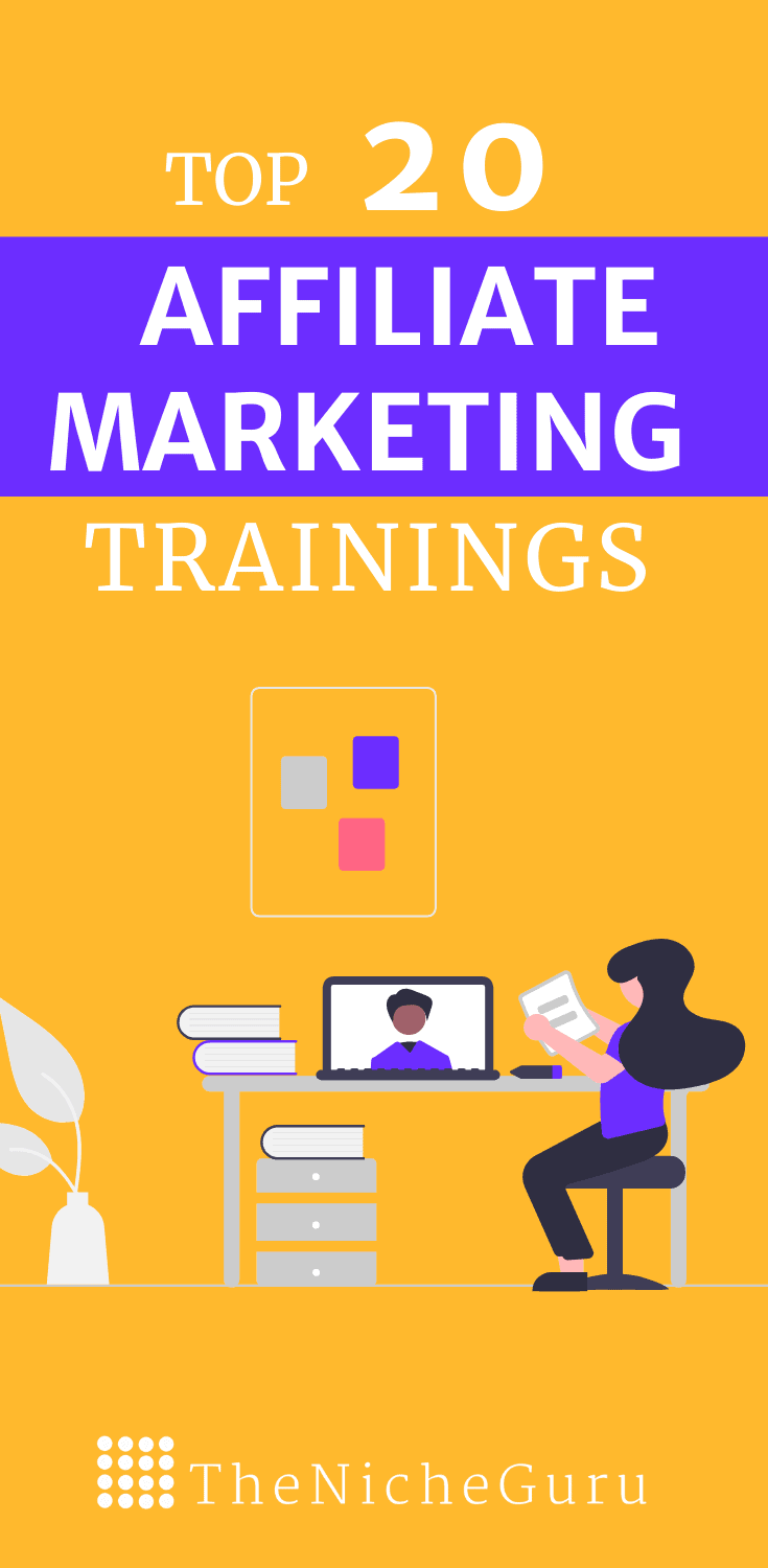 Want to learn how to make money online with affiliate marketing? Check these 20 affiliate marketing trainings with free training and prices in all ranges that will help you increase your business revenue. #AffiliateMarketingTips #AffiliateMarketingTraining #MakingMoneyOnline