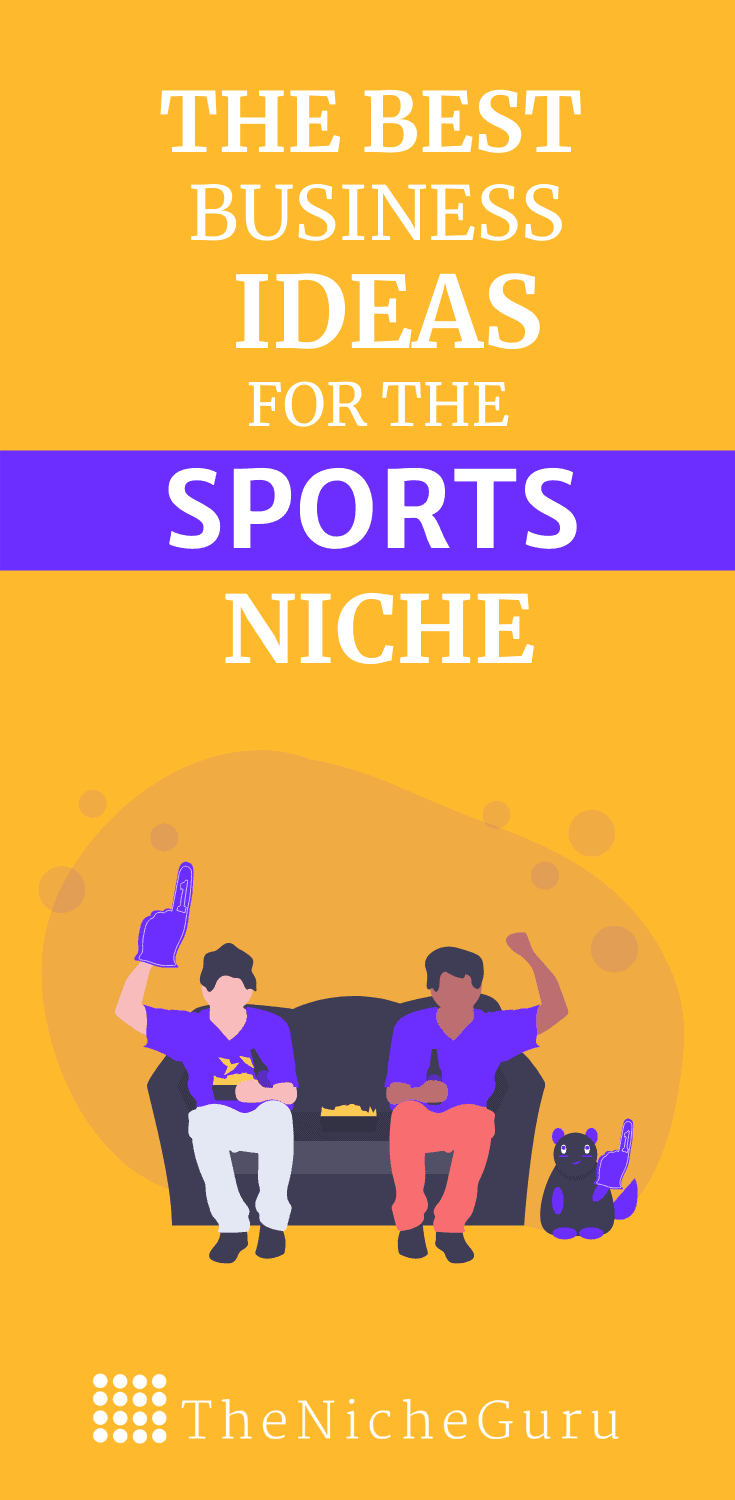The best business ideas in the sports niche to make money online with less competition. Learn how to choose the best sports niche, niche market trends, how to monetize your site with this niche and more. #SportsIdeas #NicheIdeas #NicheReport