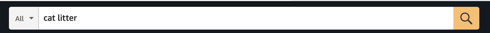 Amazon search bar