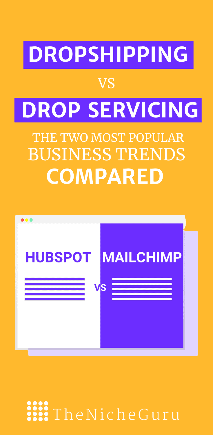 Want to know the difference between dropshipping vs drop servicing to start an online business? Check this article and find pros, cons, and which one is better to start a profitable niche website. #nichewebsite #dropshipping #dropservicing