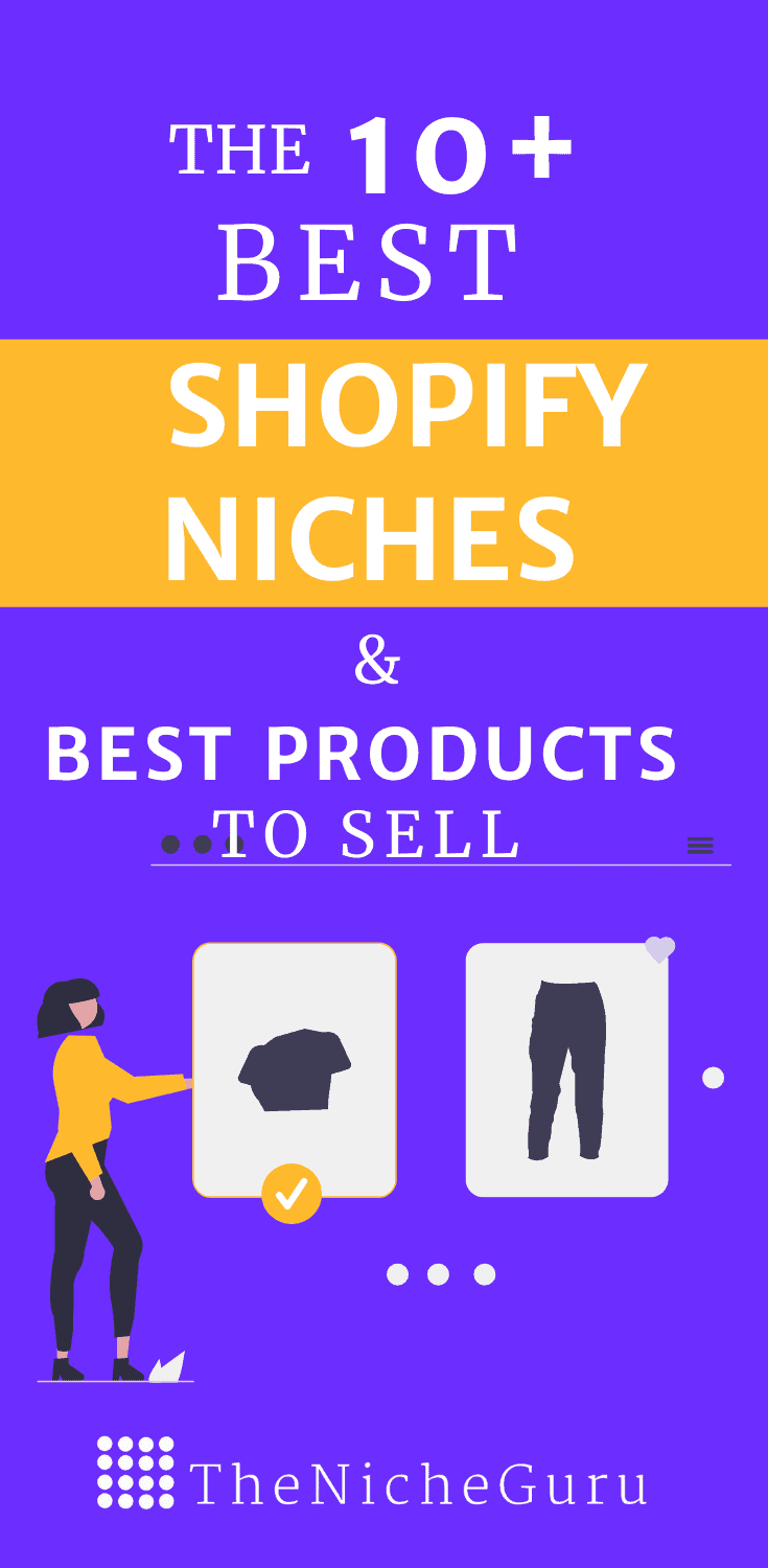 Discover the 13 best Shopify niches to create your own online store and start selling from today! Includes a guide to start your Shopify store, best products to sell and more! #Shopify #ShhopifyStore #ecommerce #ecommerceideas