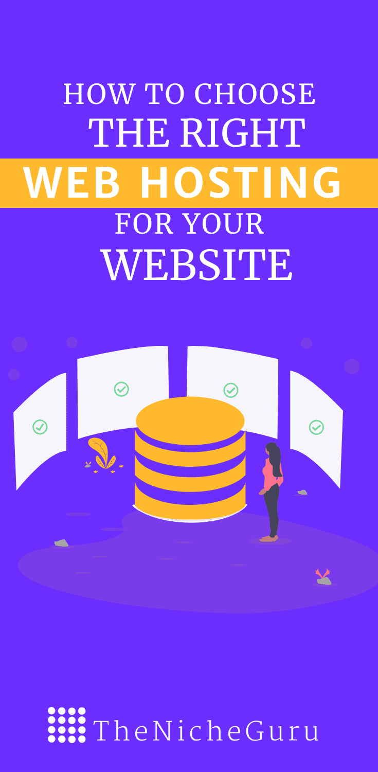 Are you starting a new business or blog?  Learn how to choose the right web hosting for your website and the differences between the types of hosting including the best hosting recommendations. #webhosting #hosting #wordpresshosting #vpshosting #hostingtips