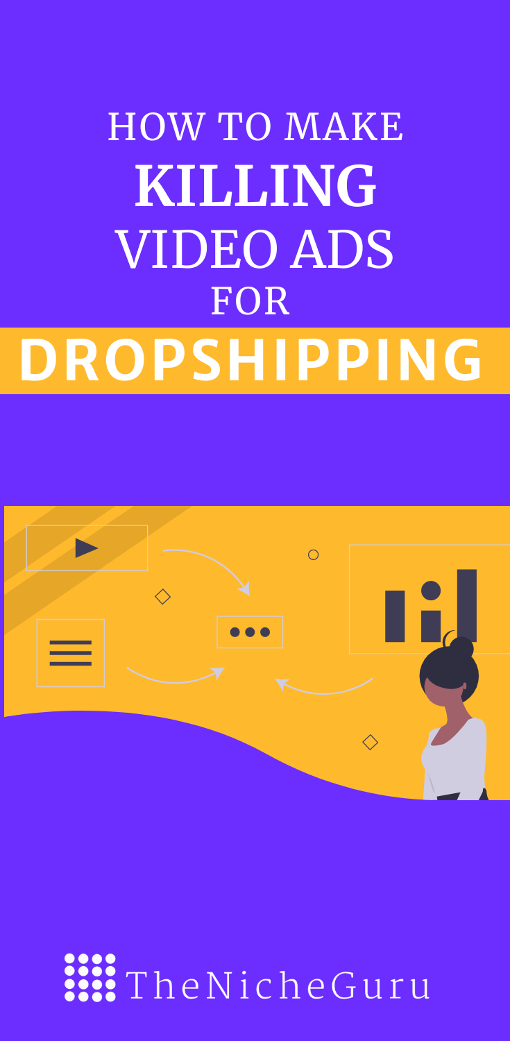 Learn how to make the perfect video ads for your dropshipping store. Increase your eCommerse business sales with the right tool to create video ads that will bring more customers. #Dropshipping #VideoAds #InVideo