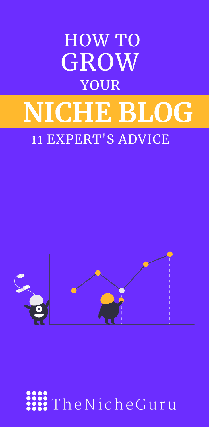 11 expert's advice on how to grow your niche blog. Includes from SEO tips, to social media and niche research tips and more.#TrafficIncrease#GrowYourBlog#OrganicTraffic#MarketingTips