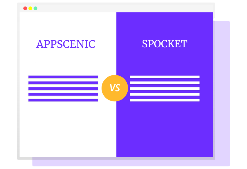 Appscenic против Spocket