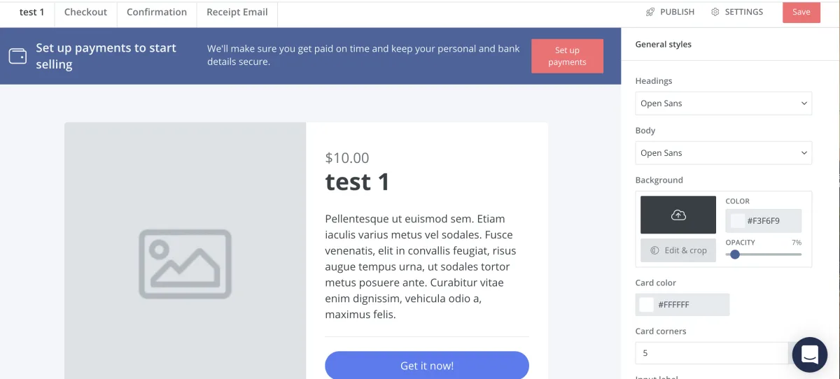 Products in Convertkit