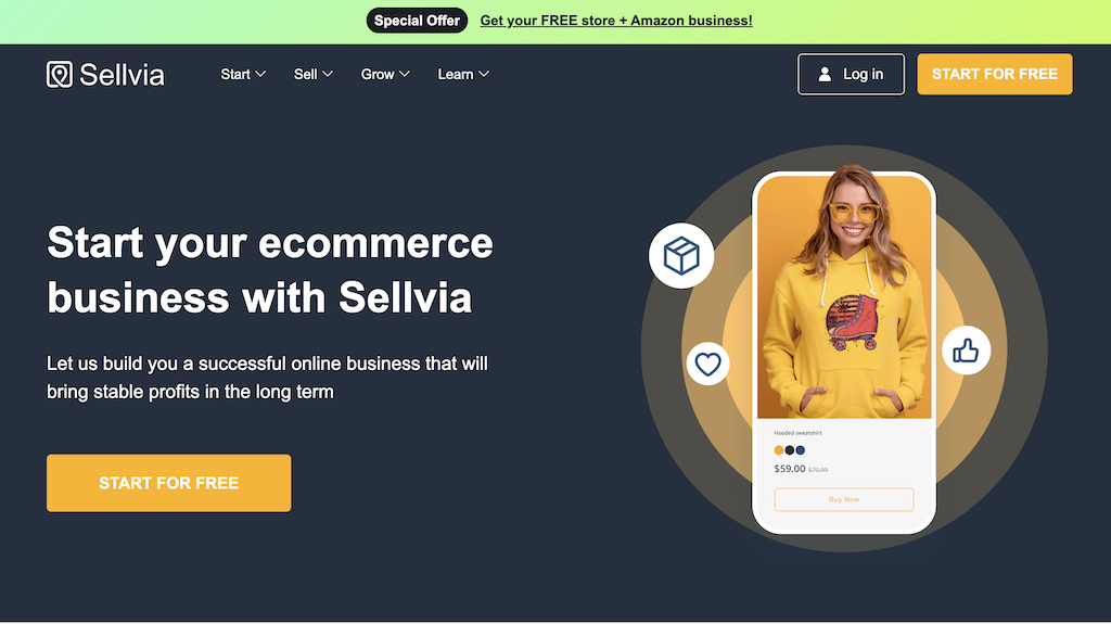 Sellvia ecommerce