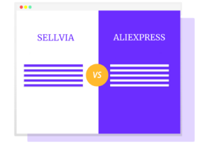 Sellvia vs AliExpress